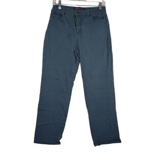 Gloria Vanderbilt Amanda Blue Jeans Womens Size 10‎ Short Tapered Straight Leg